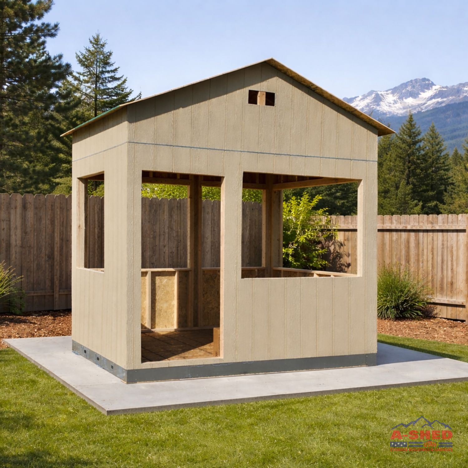 Do-It-Yourself Shed Kit Pick-up or Delivery from A-Shed Utah