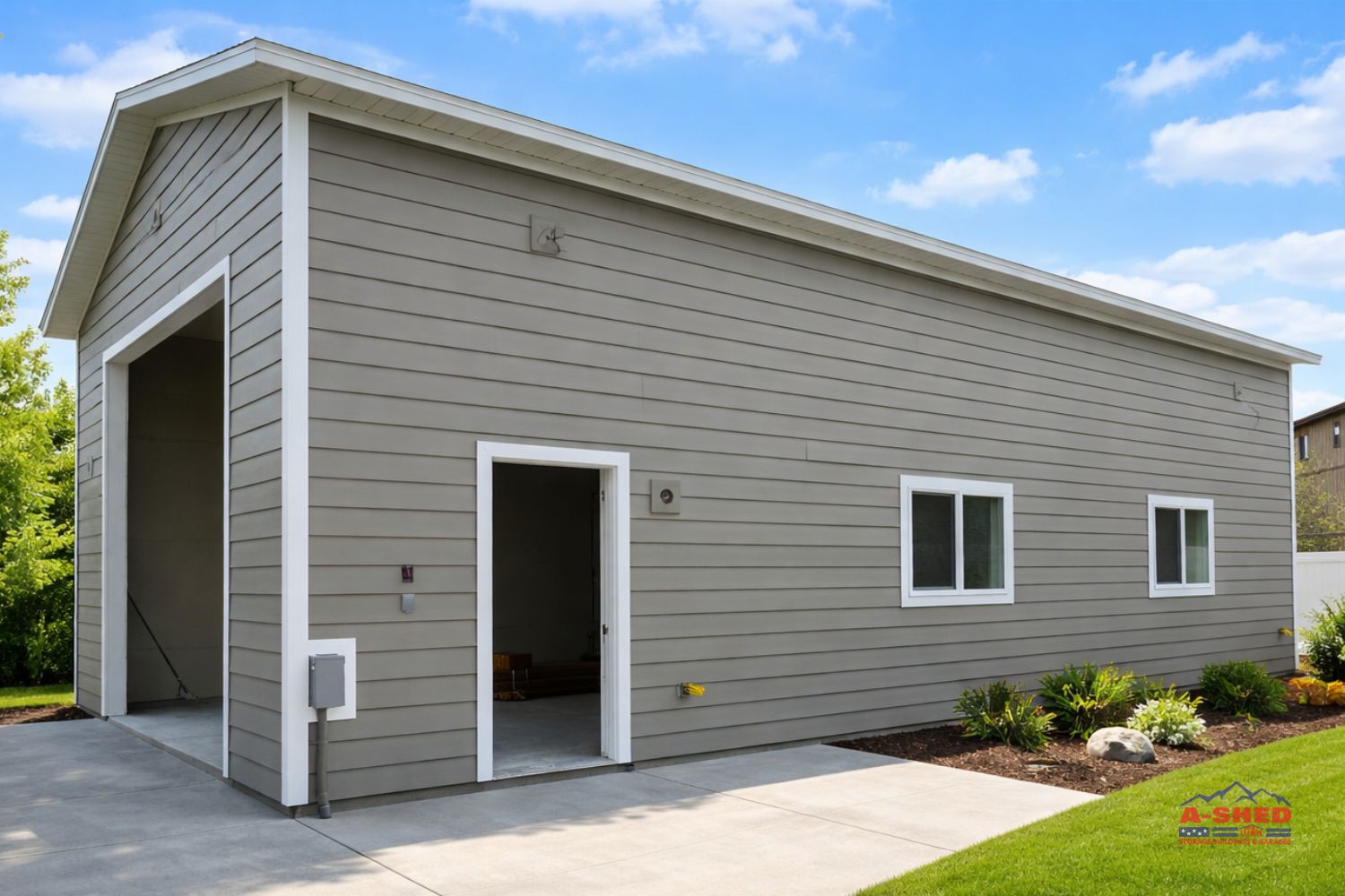 Custom-Built Detached Garages for Draper, Utah
