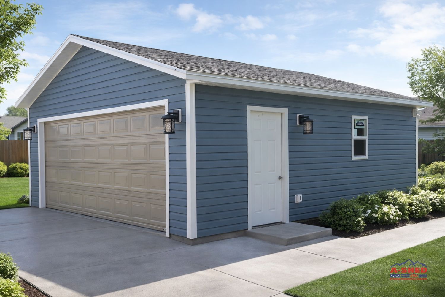 Custom-Built Detached Garages for Herriman Utah