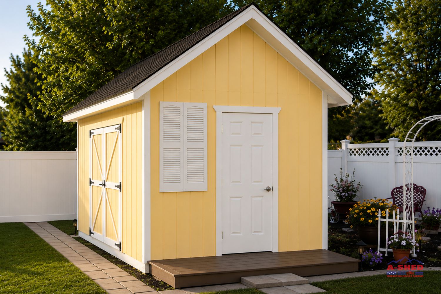 Custom Backyard Sheds for Midvale, Utah