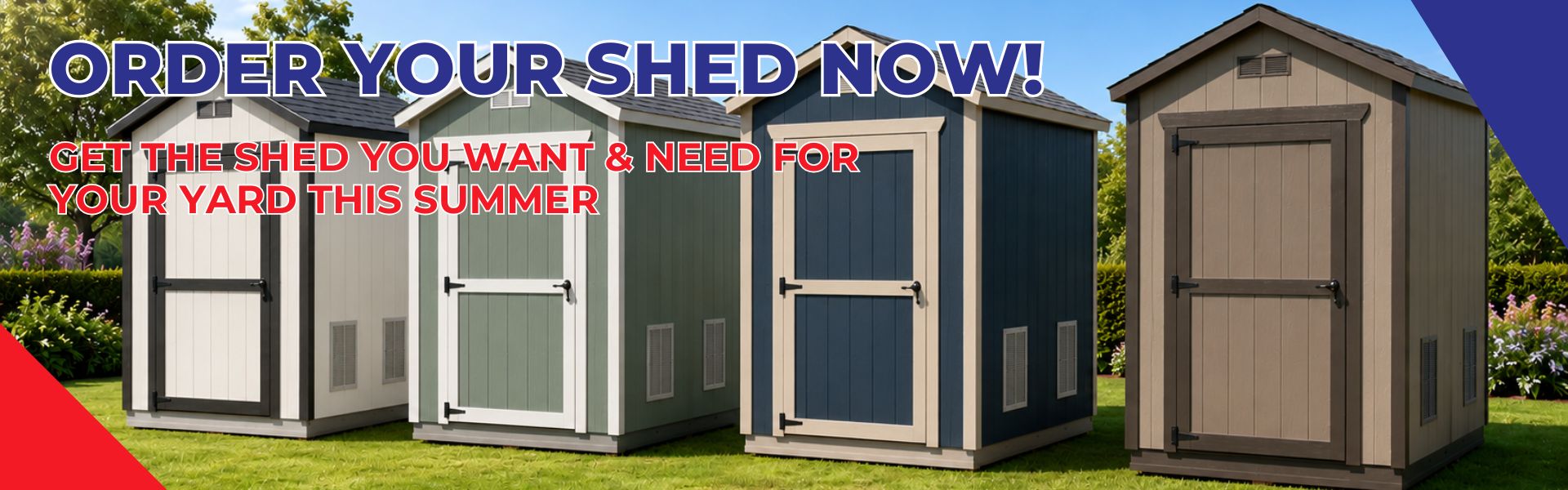 Sheds, Storage Sheds, & Backyard Sheds